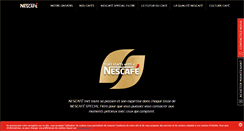 Desktop Screenshot of nescafe.fr