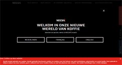 Desktop Screenshot of nescafe.be