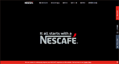 Desktop Screenshot of nescafe.com.tw