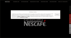 Desktop Screenshot of nescafe.gr