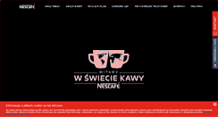 Desktop Screenshot of nescafe.pl