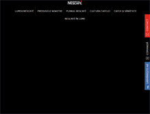 Tablet Screenshot of nescafe.ro