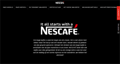 Desktop Screenshot of nescafe.nl